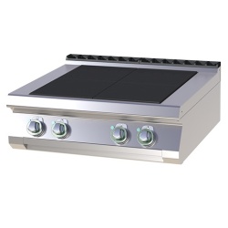 Masina de gatit electrica 4 plite radiante de banc