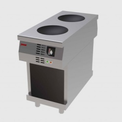 Masina de gatit electrica cu inductie-Wok, 2 zone de gatit