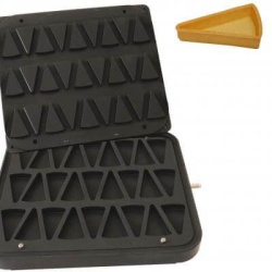 Placa aparat tarte, 27 forme mini felie tort 67x38mm