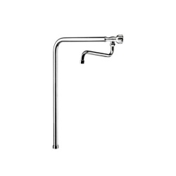 Robinet de umplere cu pipa de scurgere pivotanta de 180 mm