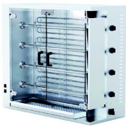Rotisor electric, 4 tepuse, 16/20 pui