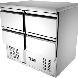 Saladeta ventilata GN1/1 cu 4 sertare
