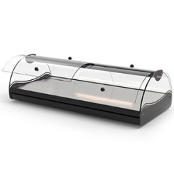 Vitrina neutra, 1540x395x245mm