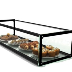 Vitrina neutra iluminata, 555X330X215mm