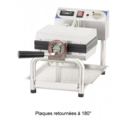 Aparat wafe cu deschiderea de 180°