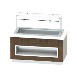 Bufet cald SELF-SERVICE 1700x1000x900 h mm , 4xGN1/1