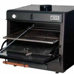 Cuptor pentru steak pe carbuni, Pira 90 LUX Black