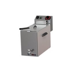 Friteuza electrica 8 litri cu supapa pentru scurgerea uleiului