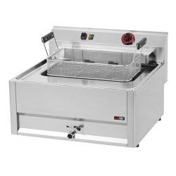 Friteuza electrica profesionala 16 litri 400V de banc