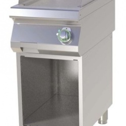 Grill simplu electric cu placa neteda ,pe suport deschis