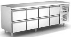 Masa rece congelare cu 8 sertare , 2230 x 700 x 850 mm