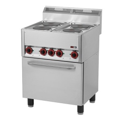 Masina de gatit electrica, 4 plite, 400V cu cuptor