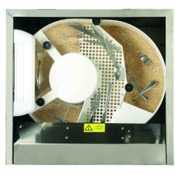 Masina de lustruit si sterilizat tacamuri 3000-3500 buc/h, FRUCOSOL SH-3000