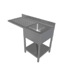 SPALATOR 1 CUVA CU PICURATOR, POLITA SI SPATIU PENTRU MASINA DE SPALAT