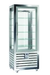 Vitrina frigorifica verticala pentru inghetata cu 1 usa, 427 L
