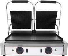 Toaster dublu cu mecanism prin apasare pe placi, 565x310mm