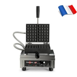 Aparatul profesional de vafe 4×6 Liège, 315x260xH220mm
