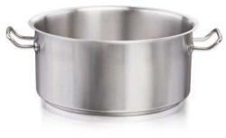 Cratita inox cu capac si fund triplucapsulat, 2,2 lt