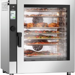 Cuptor electric cu convectie COMBISTEAMER 10 tavi GN1/1 sau 600x400mm