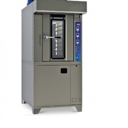 Cuptor electric rotativ pentru panificatie, 10 tavi 400x600mm cu hota si dospitor