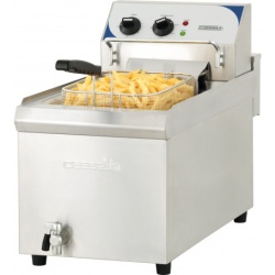 Friteuza electrica 10 litri cu robinet pentru scurgerea uleiului