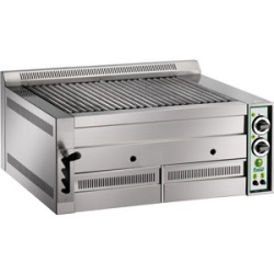 Grill cu roca vulcanica pe gaz, 1140x700mm