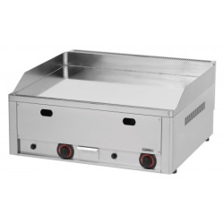 Grill frytop pe gaz neted Chrome 60