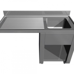 SPALATOR 1 CUVA CU PICURATOR SI SPATIU PENTRU MASINA DE SPALAT