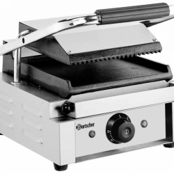 Toaster cu mecanism prin apasare pe placi , neteda/striata