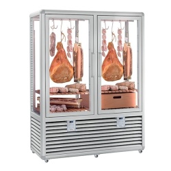 Vitrina frigorifica de prezentare pentru carne/mezeluri , 2 usi, 848 Litri