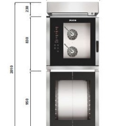 Cuptor electric 6 tavi, digital, Vespucci, dospitor 8 tavi si hota prin condensare