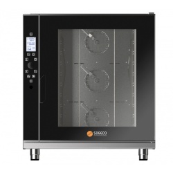 Cuptor SOGECO BCH1011EPR, 10XGN1/1, digital/LCD, trifazic