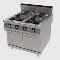 Friteuza electrica 23+23 litri