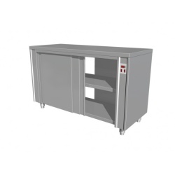 Masa calda tip dulap pasanta cu usi glisante, 1700x600mm