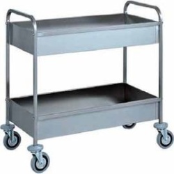 Carucior de debarasare inox