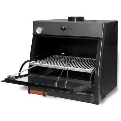 Cuptor pentru steak pe carbuni, Pira 70 LUX Black