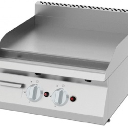 Grill pe gaz cu placa neteda