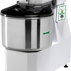 Malaxor cu spirala, cap si cuva fixe 25 kg/32 litri