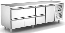 Masa rece congelare ventilata cu o usa si 3 sertare