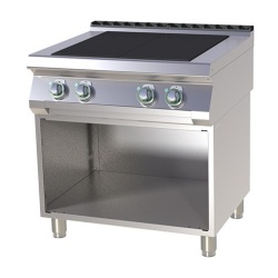 Masina de gatit electrica 4 plite radiante cu suport