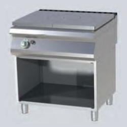 Masina de gatit pe gaz cu plita si suport deschis, 800x900mm