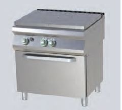 Masina de gatit tip frantuzesc pe GAZ si cuptor electric GN 2/1