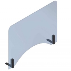 Panouri de protectie din policarbonat pentru birou, receptii, caserii, 800mm