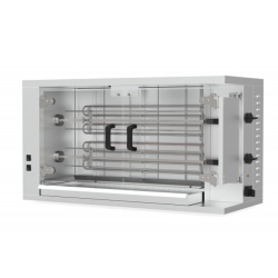 Rotisor electric, 2 tepuse, 8/10 pui