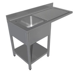 SPALATOR 1 CUVA CU PICURATOR, POLITA SI SPATIU PENTRU MASINA DE SPALAT