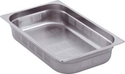 Tava inox(perforata) GN1/1 h 150 mm