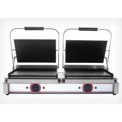 Toaster dublu cu mecanism prin apasare pe placi netede, 840x310mm