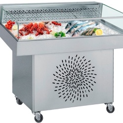 Vitrina prezentare peste L 1100 mm