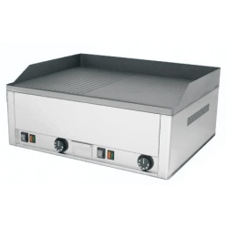 Fry top electric cu suprafata neteda/ striata