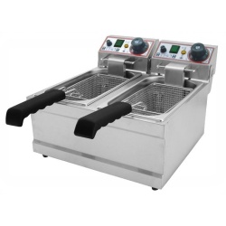 Friteuza electrica 4+4 litri